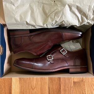 NWT. Cole Haan Size 11 Warner Grand Monk. Chestnut.
